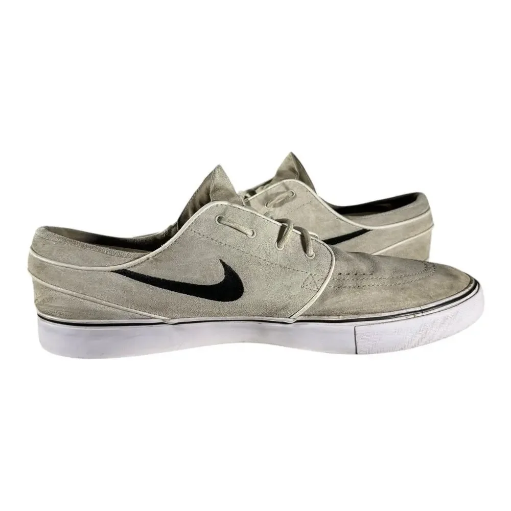 Nike SB Zoom Stefan Janoski Size 14 Summit White Black Skate Shoes Sneakers
